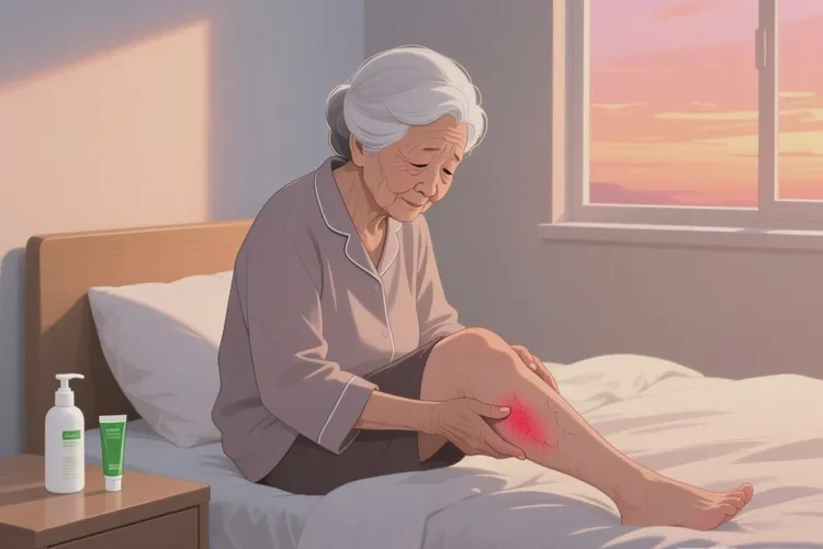 老年人大腿上出现湿疹可以根治吗(图1)