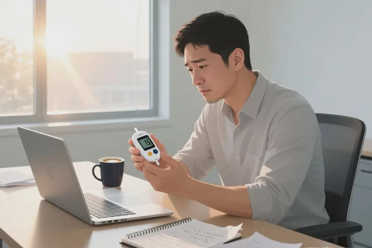 30岁早餐血糖21.8是怎么回事(图1)