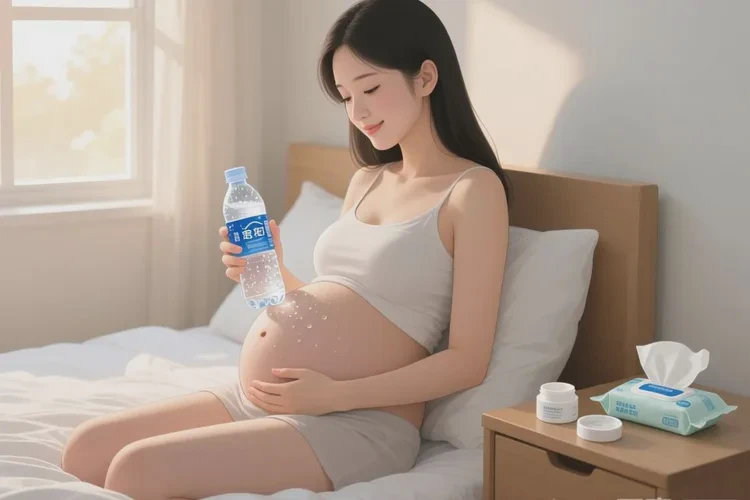 孕妇肚子上长湿疹可以根治吗(图1)