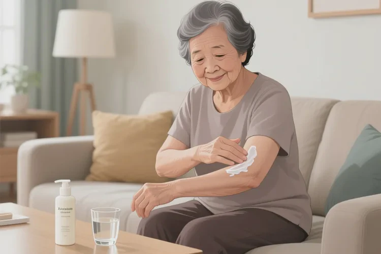 老年人全身偶尔长湿疹可以根治吗(图1)