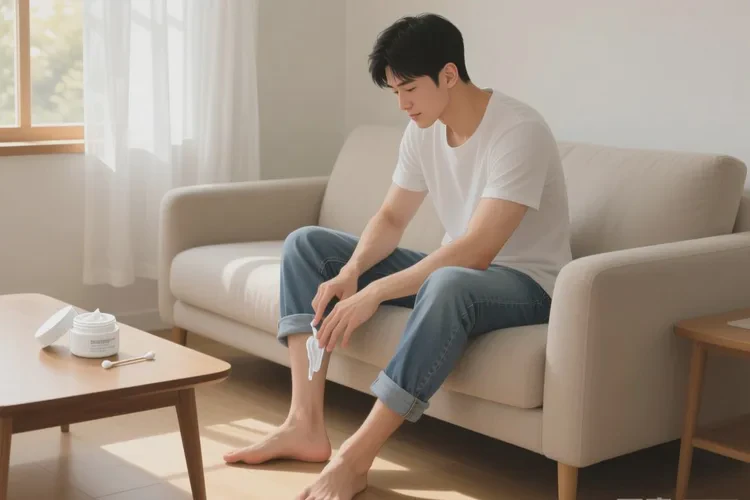 男性小腿上容易长湿疹可以根治吗(图1)