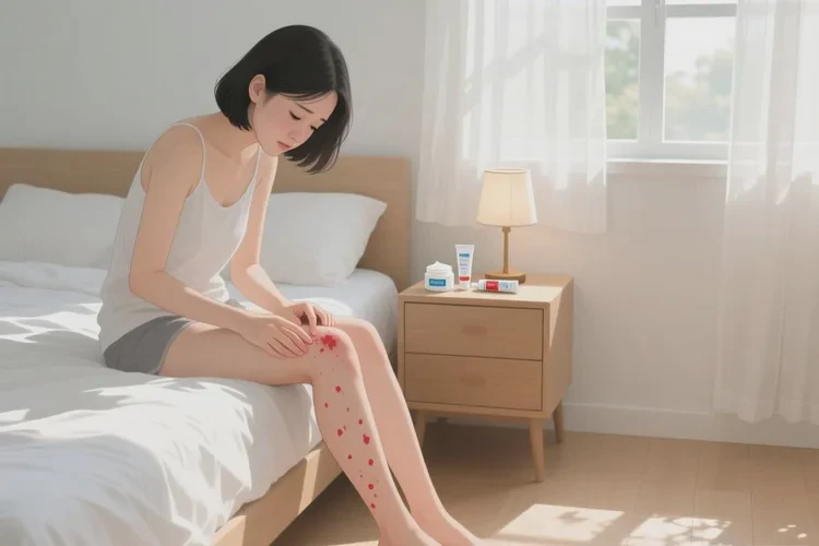 女性大腿经常长湿疹可以根治吗(图1)