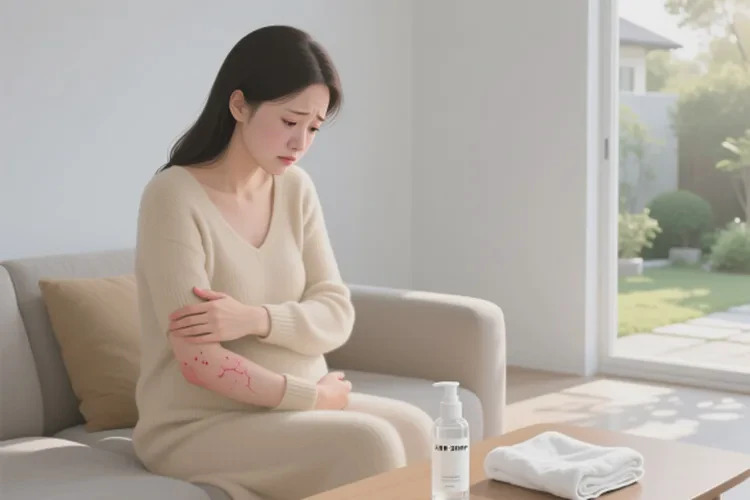 孕妇手臂上偶尔长湿疹可以根治吗(图1)
