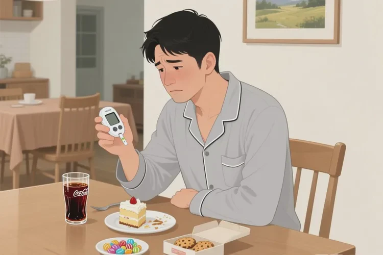 30岁晚餐血糖14点6是怎么回事(图1)