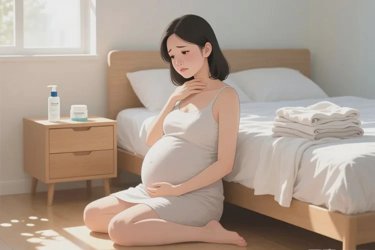 孕妇脖子经常起湿疹可以根治吗(图1)