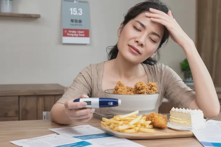 33岁晚餐血糖15点3是怎么回事(图1)