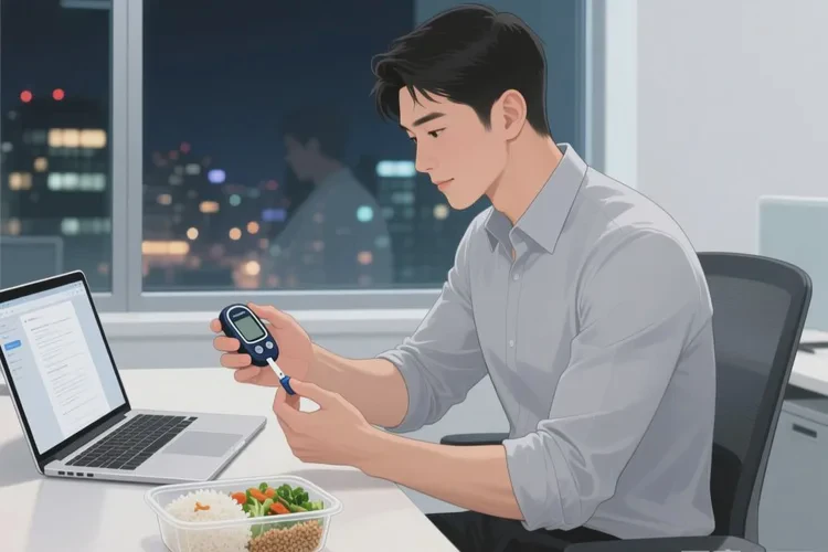 30岁晚餐血糖12.1是怎么回事(图1)