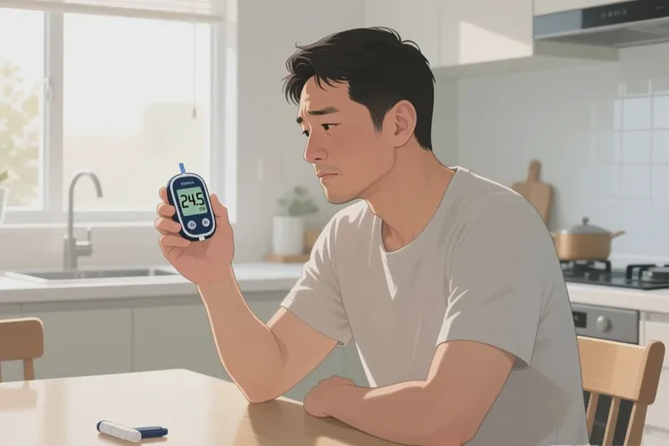 30岁早餐血糖24.5是怎么回事(图1)