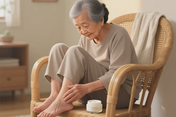 老人小腿容易长湿疹可以根治吗(图1)