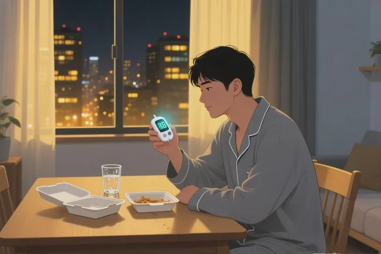 30岁晚餐血糖12.7是怎么回事(图1)