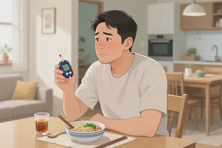 30岁晚餐血糖20.3是怎么回事(图1)