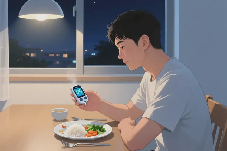 30岁晚餐血糖20.6是怎么回事(图1)