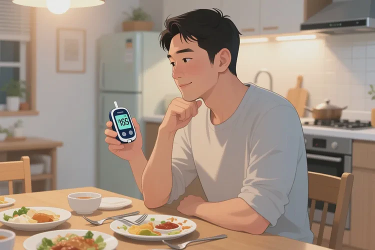 30岁晚餐血糖9.6是怎么回事(图1)