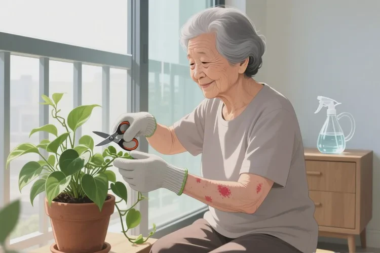 老年人手上长湿疹可以根治吗(图1)