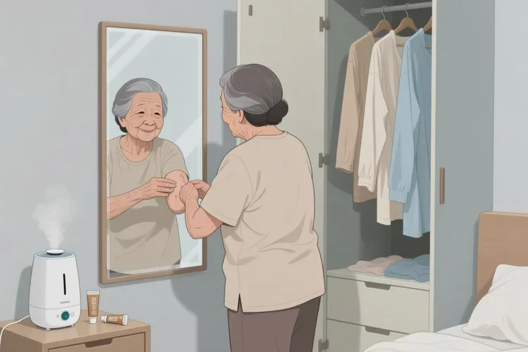 老人手臂上经常起湿疹可以根治吗(图2)