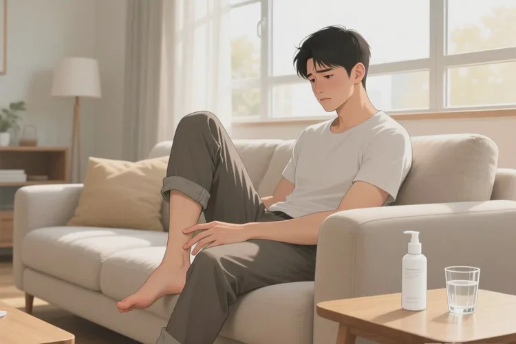 男性小腿长湿疹可以根治吗(图1)