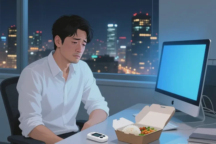 30岁晚餐血糖13点3是怎么回事(图1)