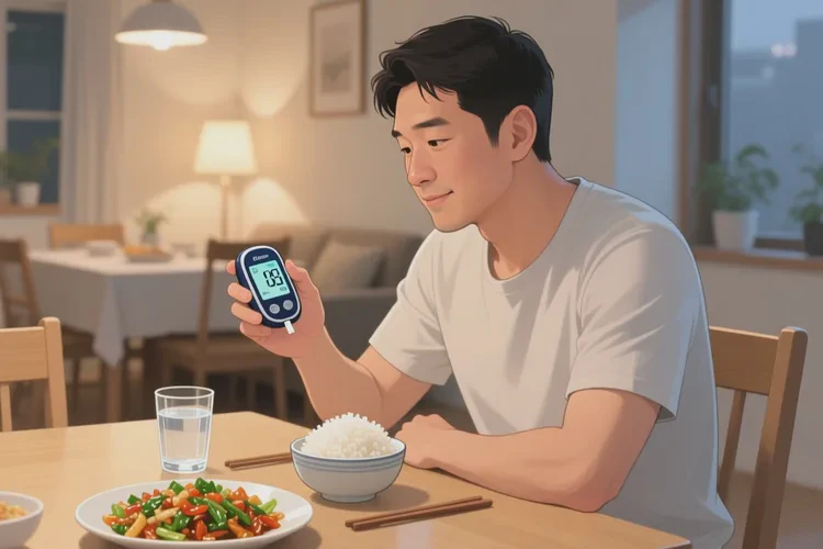 30岁晚餐血糖26.8是怎么回事(图1)