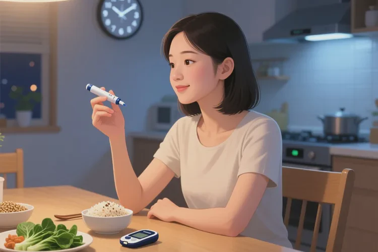 30岁晚餐血糖13.5是怎么回事(图1)