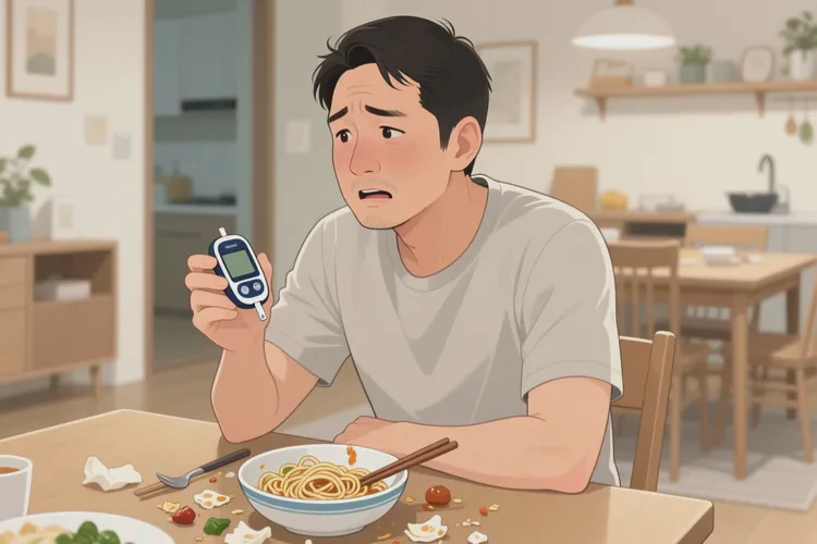 30岁晚餐血糖15点8是怎么回事(图1)