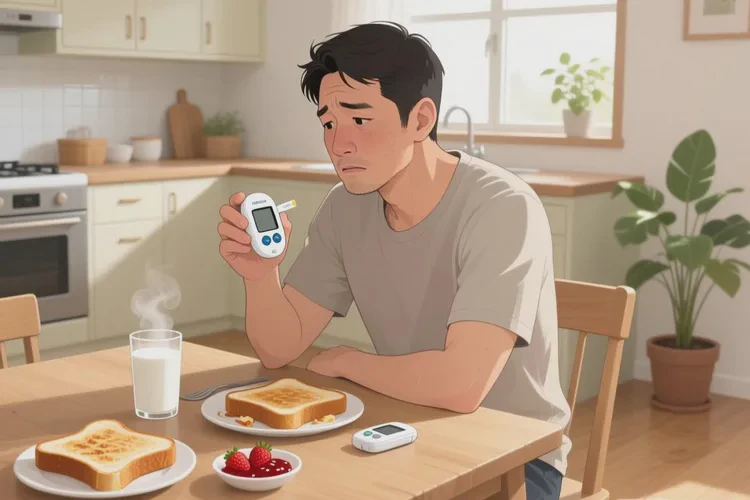 30岁早餐血糖22.1是怎么回事(图1)