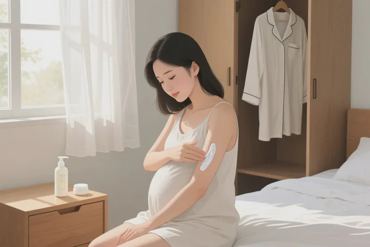 孕妇手臂出湿疹可以根治吗(图1)