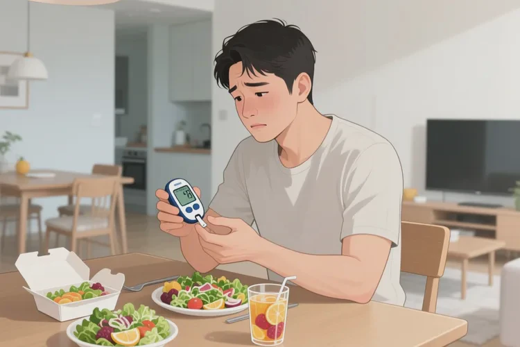 30岁晚餐血糖15点6是怎么回事(图1)