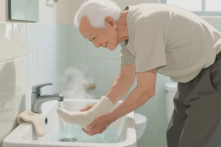 老人脚上容易长湿疹可以根治吗(图2)