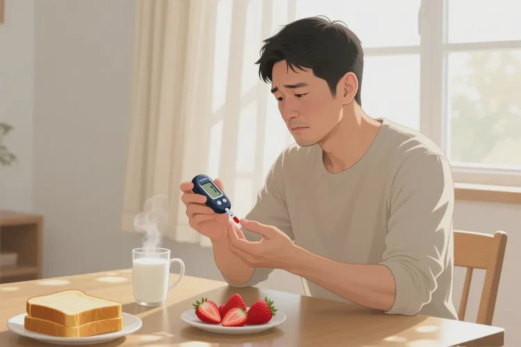 30岁早餐血糖12点2是怎么回事(图1)