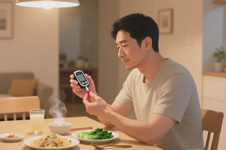 30岁晚餐血糖7.6是怎么回事(图1)