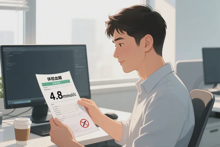 30岁早餐血糖4.8是怎么回事(图1)