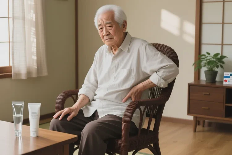 老人屁股起湿疹可以根治吗(图1)