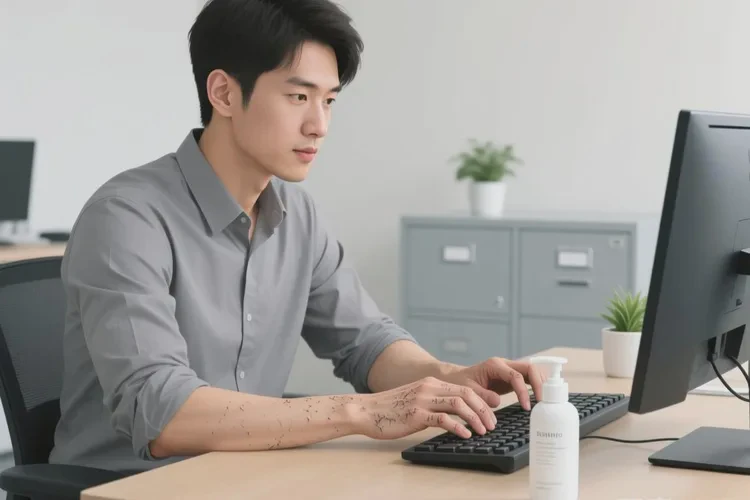 男性手上出湿疹可以根治吗(图1)