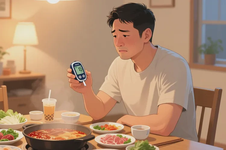 30岁晚餐血糖10.5是怎么回事(图1)