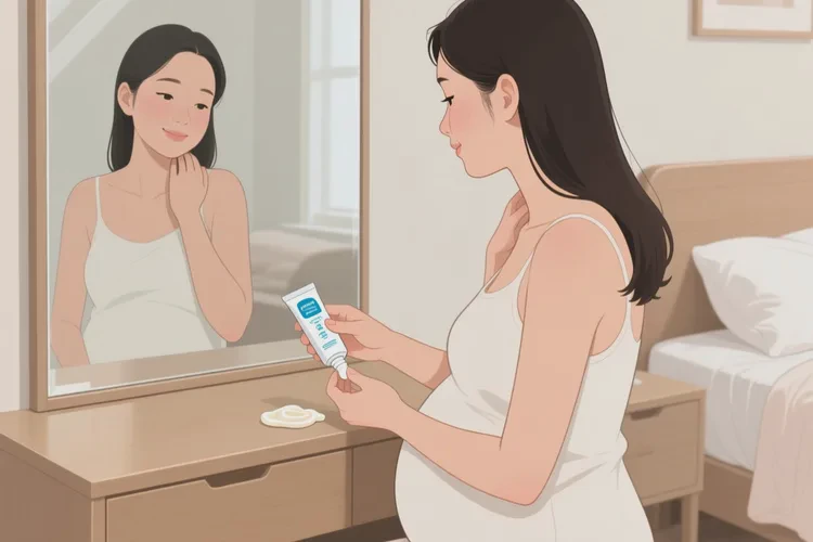 孕妇脖子有湿疹可以根治吗(图1)