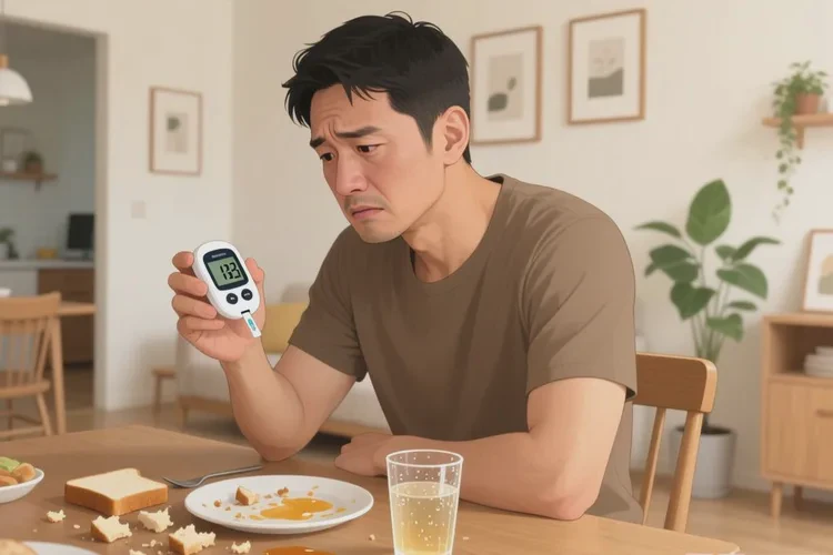 30岁晚餐血糖23.3是怎么回事(图1)