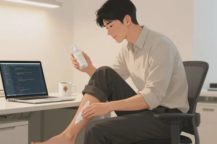 男性小腿上经常起湿疹可以根治吗(图1)