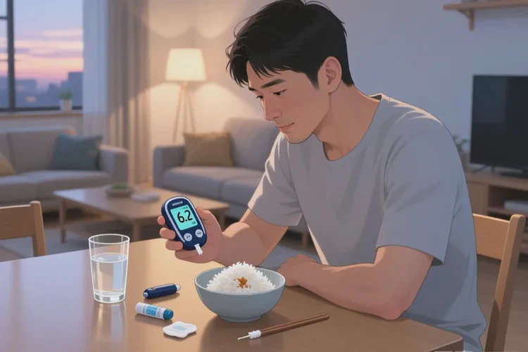 30岁晚餐血糖6.2是怎么回事(图1)