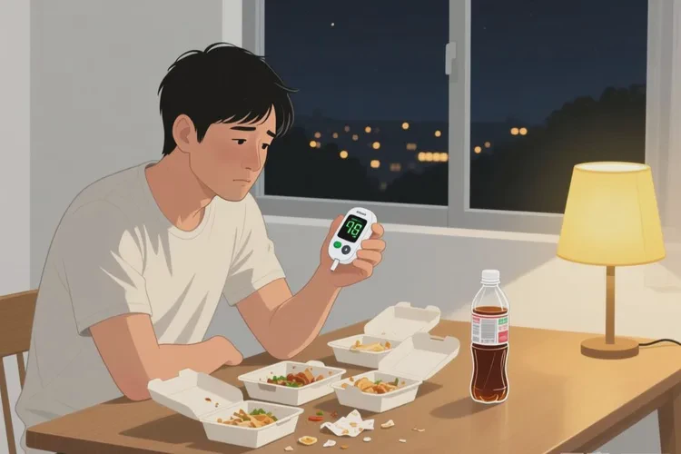 30岁晚餐血糖14.9是怎么回事(图1)