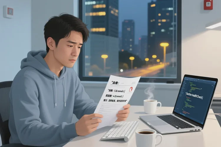 30岁空腹血糖3点9是怎么回事(图1)