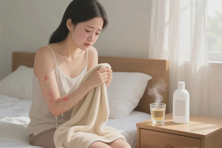 产妇四肢偶尔起湿疹可以根治吗(图1)