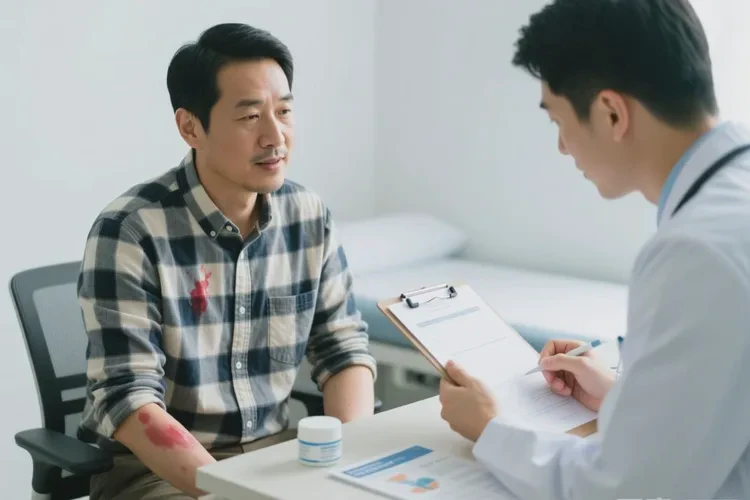 男性全身长湿疹可以根治吗(图1)