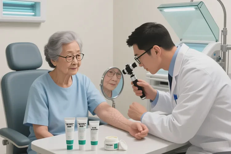 老人面部出湿疹可以根治吗(图2)