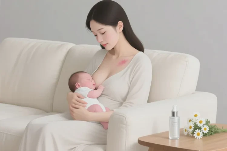 产妇脖子偶尔长湿疹可以根治吗(图1)