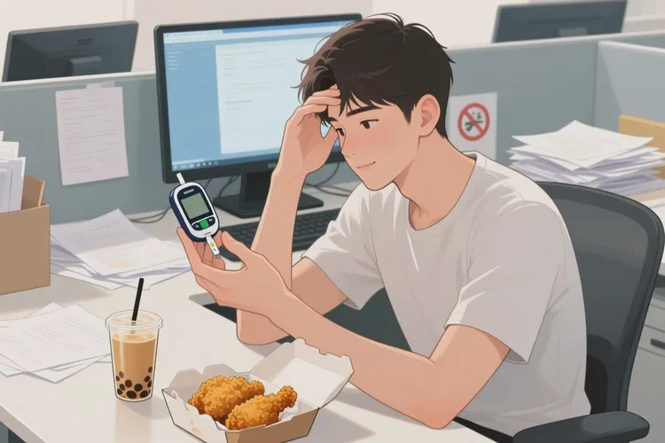 30岁早餐血糖24.3是怎么回事(图1)