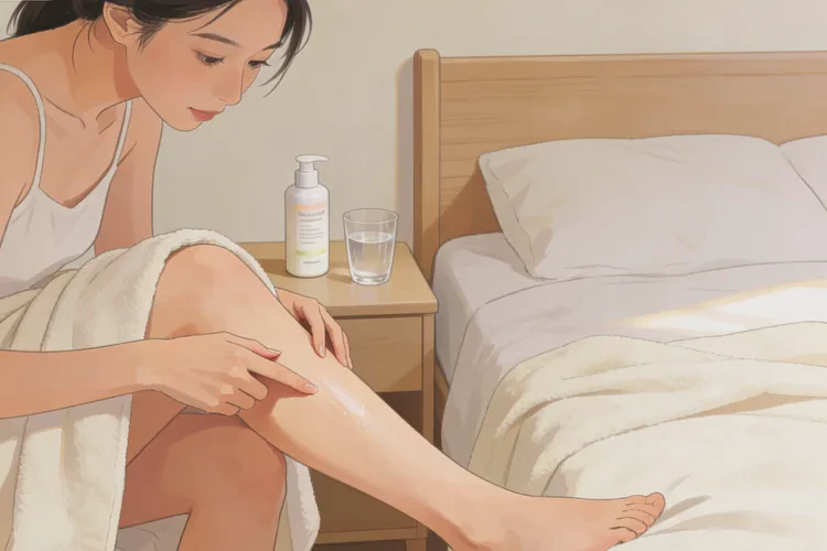 产妇小腿上长湿疹可以根治吗(图1)