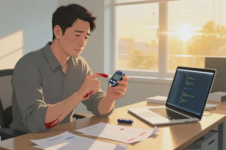 30岁早餐血糖6.5是怎么回事(图1)