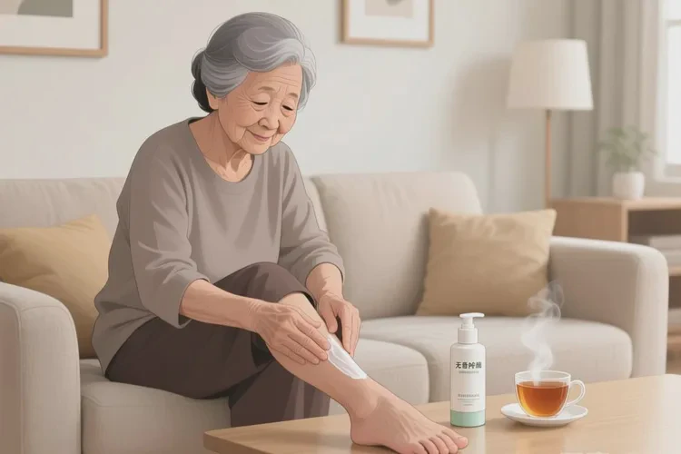 老人小腿出现湿疹可以根治吗(图1)