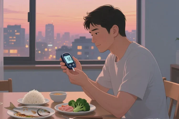 30岁晚餐血糖7点5是怎么回事(图1)