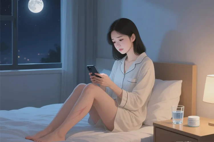 产妇大腿上出湿疹可以根治吗(图1)